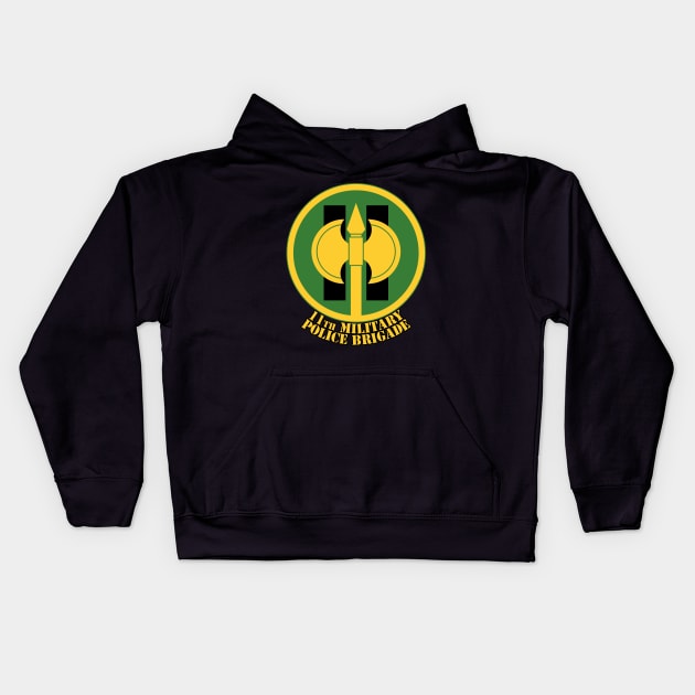 11th Military Police Brigade Kids Hoodie by MBK